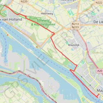 Itinéraire EuroVelo 15 - Rheinradweg, distance, dénivelé, altitude, carte, profil, trace GPS