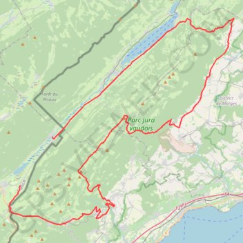 Itinéraire Les Cols Franco Suisses - Bois-d'Amont, distance, dénivelé, altitude, carte, profil, trace GPS