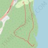 Itinéraire Piste de randonnée de La loutre, distance, dénivelé, altitude, carte, profil, trace GPS