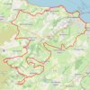 Itinéraire A2H nature 2026 Gravel, distance, dénivelé, altitude, carte, profil, trace GPS