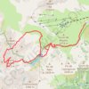 Itinéraire Le Grand Barbat par la voie Ledormeur (retour col d'Ilhéou), distance, dénivelé, altitude, carte, profil, trace GPS