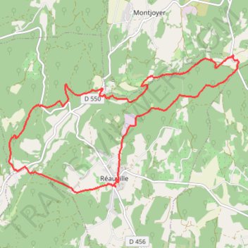 Itinéraire Reauville, distance, dénivelé, altitude, carte, profil, trace GPS