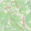 Itinéraire Boucle VTT depuis Saint-Sulpice-de-Cognac, distance, dénivelé, altitude, carte, profil, trace GPS