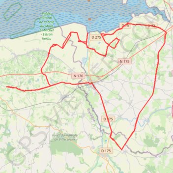 Itinéraire velo_2024_180, distance, dénivelé, altitude, carte, profil, trace GPS