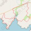 Itinéraire La Tour D'Olmeto - Corse, distance, dénivelé, altitude, carte, profil, trace GPS