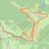 Itinéraire Pène de Bédout - Campan, distance, dénivelé, altitude, carte, profil, trace GPS