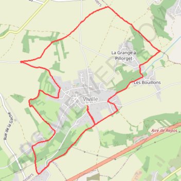 Itinéraire 16-131, distance, dénivelé, altitude, carte, profil, trace GPS
