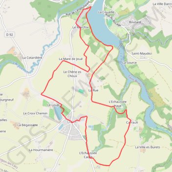 Itinéraire Lac au Lou - Dolo, distance, dénivelé, altitude, carte, profil, trace GPS