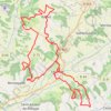 Itinéraire Lauzerte Rando la médiévale, distance, dénivelé, altitude, carte, profil, trace GPS