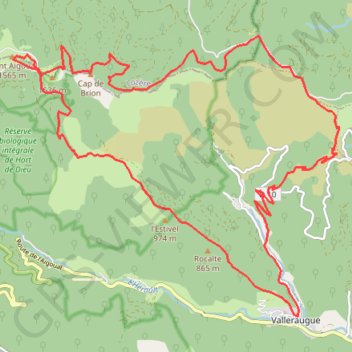 Itinéraire Sentier des arches, distance, dénivelé, altitude, carte, profil, trace GPS