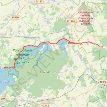 Itinéraire Mon parcours, distance, dénivelé, altitude, carte, profil, trace GPS