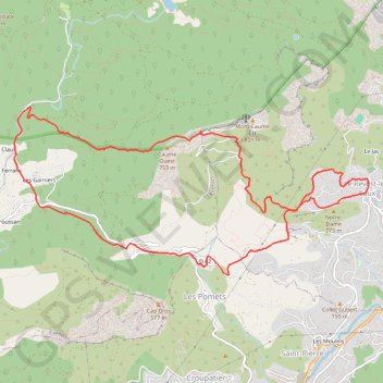 Itinéraire Mont Caume, distance, dénivelé, altitude, carte, profil, trace GPS