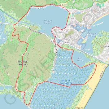 Itinéraire La Route des Salins, distance, dénivelé, altitude, carte, profil, trace GPS