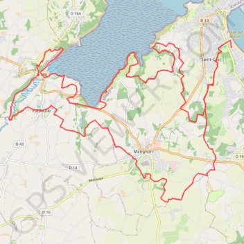Itinéraire Rando VTT le 07-04-19 de La Presqu'île Castine, distance, dénivelé, altitude, carte, profil, trace GPS