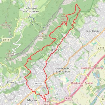 Itinéraire Trail le midi, distance, dénivelé, altitude, carte, profil, trace GPS