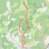 Itinéraire De Sospel au Mangiabo, distance, dénivelé, altitude, carte, profil, trace GPS