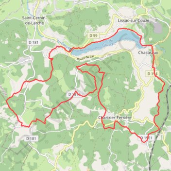Itinéraire Circuit-09-Rouge-25km-431m, distance, dénivelé, altitude, carte, profil, trace GPS