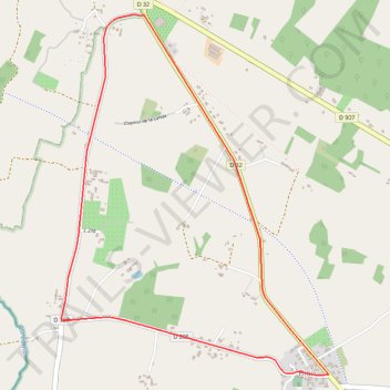 Itinéraire Circuit Adultes, distance, dénivelé, altitude, carte, profil, trace GPS