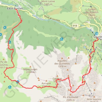 Itinéraire 2017-08-19T07:01:42Z, distance, dénivelé, altitude, carte, profil, trace GPS