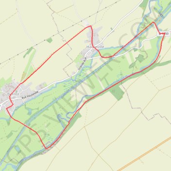 Itinéraire A tire d'aile, de l'Oise à l'oiseau, distance, dénivelé, altitude, carte, profil, trace GPS
