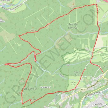 Itinéraire Marche Balmoral Spa, distance, dénivelé, altitude, carte, profil, trace GPS