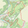 Itinéraire Ozo - Province du Luxembourg - Belgique, distance, dénivelé, altitude, carte, profil, trace GPS