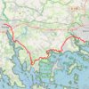 Itinéraire Auray / Vannes, distance, dénivelé, altitude, carte, profil, trace GPS