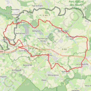 Itinéraire Le Bavaisis, distance, dénivelé, altitude, carte, profil, trace GPS