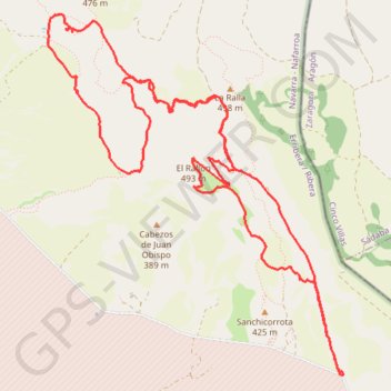Itinéraire track, distance, dénivelé, altitude, carte, profil, trace GPS