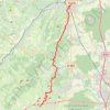 Itinéraire Chagny - Moroges, distance, dénivelé, altitude, carte, profil, trace GPS