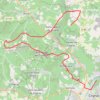 Itinéraire cognac_Circuit+exploration+41km, distance, dénivelé, altitude, carte, profil, trace GPS