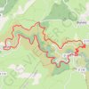 Itinéraire Circuit Navacelles, Moulin du Foux, Vissec, distance, dénivelé, altitude, carte, profil, trace GPS