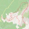 Itinéraire La Crête des Terrasses - Zonza, distance, dénivelé, altitude, carte, profil, trace GPS