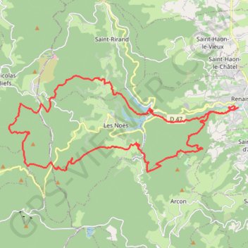 Itinéraire trail 2016, distance, dénivelé, altitude, carte, profil, trace GPS