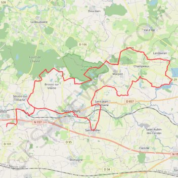 Itinéraire Vtt à la Cantache, distance, dénivelé, altitude, carte, profil, trace GPS