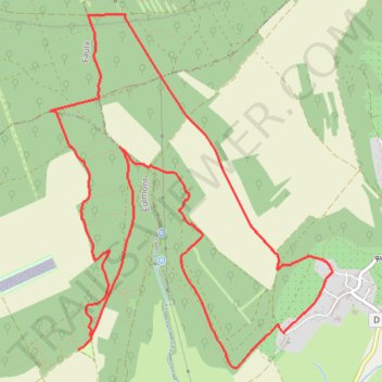 Itinéraire Eulmont, distance, dénivelé, altitude, carte, profil, trace GPS