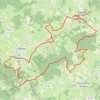 Itinéraire Les Serpentines - Trambly, distance, dénivelé, altitude, carte, profil, trace GPS