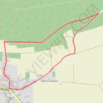 Itinéraire La Postolle, Hier et aujourd'hui, distance, dénivelé, altitude, carte, profil, trace GPS