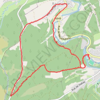 Itinéraire Promenade du daguet, distance, dénivelé, altitude, carte, profil, trace GPS