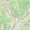 Itinéraire De La Rochette à Chambéry, distance, dénivelé, altitude, carte, profil, trace GPS