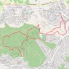 Itinéraire De Langlade à l'Oppidum de nages, distance, dénivelé, altitude, carte, profil, trace GPS