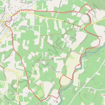 Itinéraire Taulignan chapelle Saint Marcel La Clarte ND, distance, dénivelé, altitude, carte, profil, trace GPS
