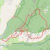 Itinéraire Les corniches de la Jonte et du Tarn, distance, dénivelé, altitude, carte, profil, trace GPS