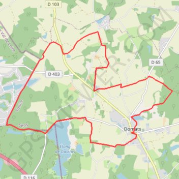 Itinéraire Source du Betz, distance, dénivelé, altitude, carte, profil, trace GPS