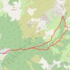 Itinéraire Course à pied dans l'après-midi, distance, dénivelé, altitude, carte, profil, trace GPS