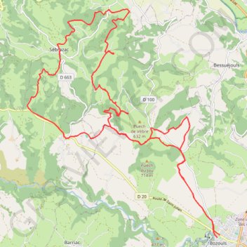 Itinéraire Sortie vtt du 29102022, distance, dénivelé, altitude, carte, profil, trace GPS