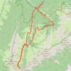 Itinéraire Combe et col d'arclusaz, distance, dénivelé, altitude, carte, profil, trace GPS