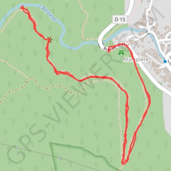 Itinéraire ITI0567, distance, dénivelé, altitude, carte, profil, trace GPS