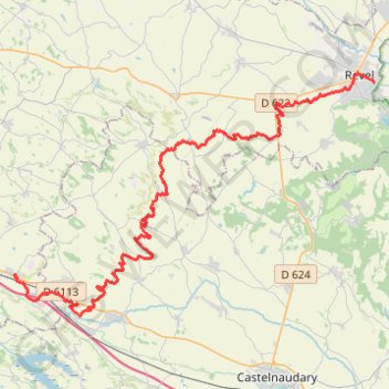 Itinéraire HwlJf, distance, dénivelé, altitude, carte, profil, trace GPS