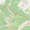 Itinéraire Traversée des Pyrénées - Étape 28, distance, dénivelé, altitude, carte, profil, trace GPS